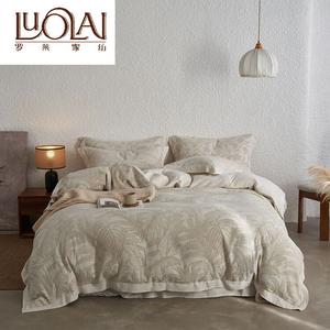 LUOLAI HOME Комплект постельного белья 1,5 м, 4 предмета, для одеяла 200x230 см, Lou Lan