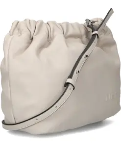 Элегантная сумка-хобо с оборками через плечо Liebeskind Berlin, бежевый