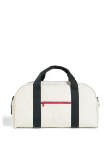 Спортивная сумка из тафты с логотипом Brunello Cucinelli Kids, бежевый