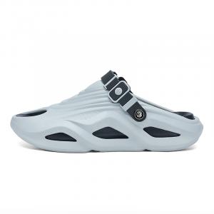 JEANSWEST Мужские слайдеры EVA с защитой от запаха серо-черные, цвет Gray Black