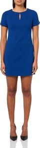 Женское платье-футляр с вырезом-замочной скважиной и короткими рукавами от Tommy Hilfiger, Marina Blue