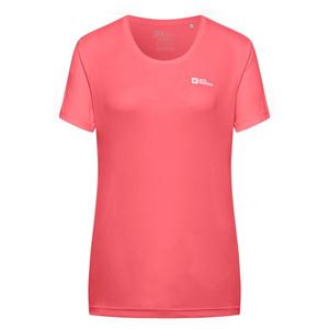 Женская технологичная футболка Jack Wolfskin, красный