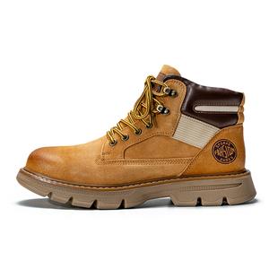 TH FABRICATE Жёлто-коричневые короткие мартинсы мужские, цвет Yellow Brown