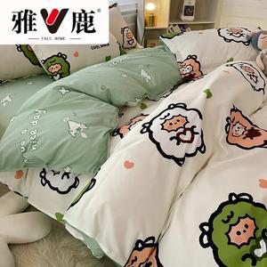 Yalu Пододеяльник 180х220 см из мягкой стираной хлопковой ткани