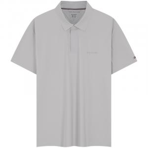 Мужская поло Tommy Hilfiger, серый