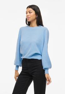Джемпер VILA VIMALU O NECK PULLOVER, Kentucky Blue/Light Blue