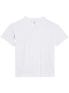 AMI Paris футболка из органического хлопка, белый