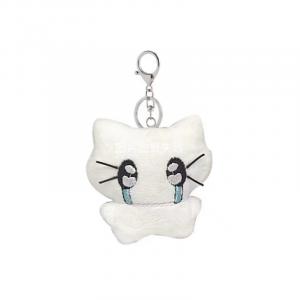 Супер милый плюшевый котик с наушниками кулон размером 6,5 см Handsome