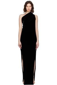 Конкордианс Афина стреловидное макси-платье Rick Owens, черный