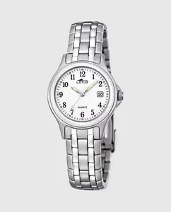 Женские часы 15151/A Acero Classico в серебристой стали LOTUS, серебряный