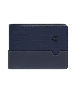 Кошелек с отделениями для монет Piquadro, синий