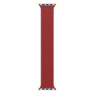 Biaodaige Часы Strap Apple Compatibility Nylon Material, New Red