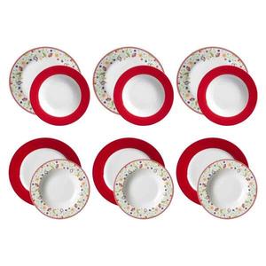 Набор посуды Ritzenhoff & Breker Shanti Doppio 12 шт, 1x1x1 см, красочный