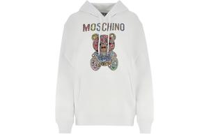 MOSCHINO Белая женская толстовка