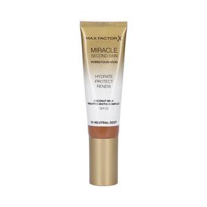Увлажняющая основа для лица spf20 012 natural deep, 30 мл Max Factor, Miracle Second Skin