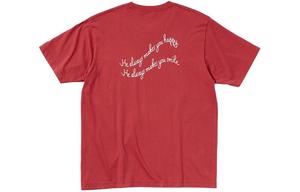 Футболка унисекс красная Uniqlo, красный