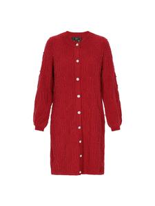 Женский кардиган бордового цвета faina