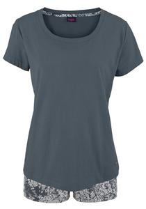 Короткий пижамный комплект BUFFALO, пыльно-синий