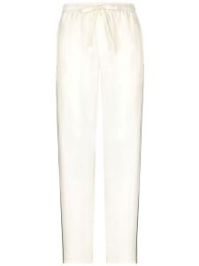 Dolce & Gabbana спортивные брюки с вышитым логотипом DG:, белый