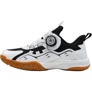 PEAK Скользостойкие, износостойкие, дышащие детские низкие кроссовки White/Black Kids