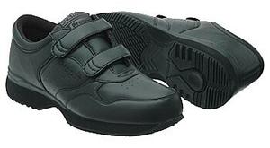 Мужские прогулочные кроссовки LifeWalker средней ширины/ширины X/XX с ремешком Propet, черный