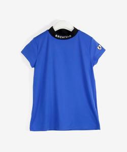 Быстросохнущий пуловер с короткими рукавами, защищающий от УФ-излучения Archivio, цвет Blue(065)