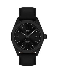 PRC100 Солнечные часы, 39 мм Tissot, черный