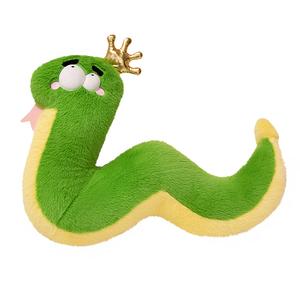 Плюшевая кукла Crown Snake Dolls высота 65 см Bitter purchase, зеленый