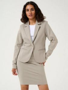 Блейзер с лацканами дженни нотч KAFFE, цвет Elephant Skin