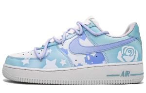 Кроссовки Air Force 1 для скейтбординга, унисекс, низкие, темно-синий Nike