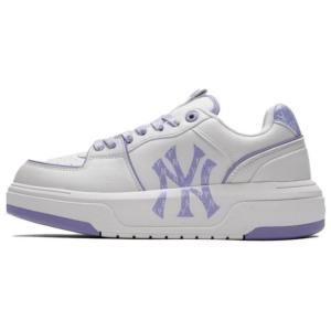 MLB New York Yankees устойчивые к истиранию низкие кроссовки для скейтбординга унисекс белые фиолетовые
