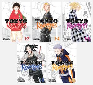 Tokyo Revengers Series 5-Book Collection Set I (Omnibus Vol. 1-2 to Vol. 9-10) - Action-Packed Time-Travel Gang Manga (Seven Seas)