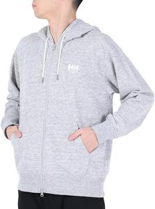 Толстовка Helly Hansen HH32409 с логотипом HH на молнии, унисекс, серый