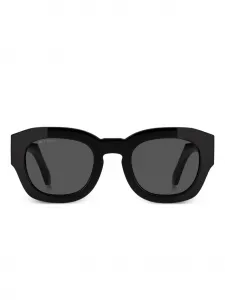 Солнцезащитные очки в квадратной оправе с логотипом Etro, черный