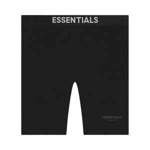 Спортивные байкерские шорты Fear of God Essentials, черные