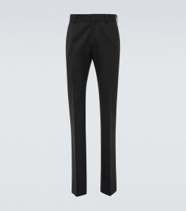 Брюки из эластичной шерсти Dolce&Gabbana, черный