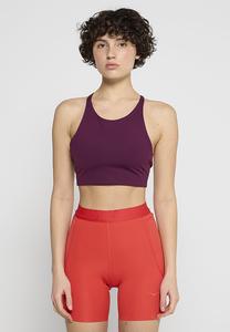 Бюстгальтер Girlfriend Collective Light support sports bra, Plum/Bordeaux