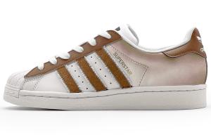 Adidas Originals SUPERSTAR Износостойкие и легкие низкие кроссовки для скейтбординга унисекс белого цвета