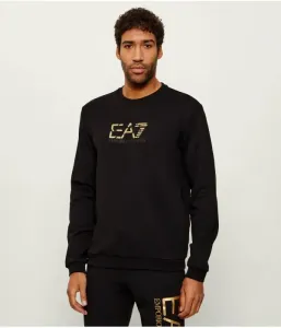 Толстовка regular fit Ea7, черный