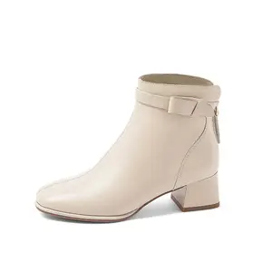 COMELY Ботильоны женские, темно-коричневые/черные/экрю