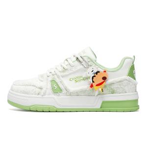 Crayon Shinchan Скользоустойчивые, износостойкие, легкие, увеличивающие рост низкие скейтерские кроссовки унисекс авокадо грин, цвет Avocado Green