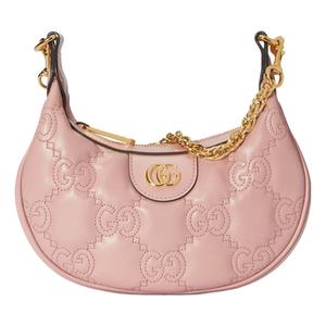 Сумка gg matelasse mini bag 'light pink' Gucci, розовый