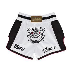 Шорты Fairtex Muay Thai Shorts - BS1712 Vanorn, белый