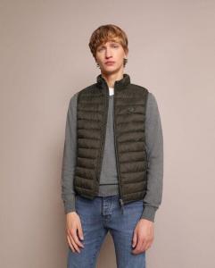 Мужской стеганый жилет Scalpers, зеленый