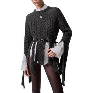 Винтажный свитер COPERNI, серый