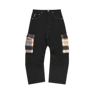 Брюки Pleasures Mental Cargo Pant, Black