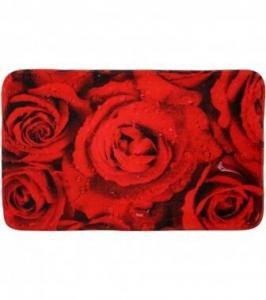 Коврик для ванной SANILO Rosen 70x110 cm, 70x1,5x110 см, красный