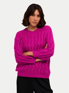 Свитер regular fit Lena 10508807 Kaffe, розовый