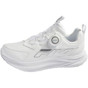 Кроссовки BOA с низким верхом, противоскользящие, износостойкие, для детей FILA KIDS, белый