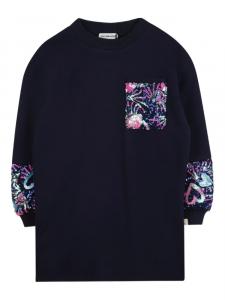 Billieblush платье с пайетками, синий